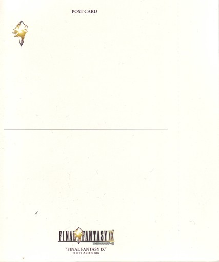 Final Fantasy IX - [Artbook] Final Fantasy IX Post Card Book